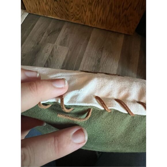 Tommy Bahama Tractor Hauling Pumpkins Decorative Pillow 9” X 23” - Picture 8 of 12